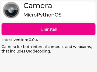 Camera App Store